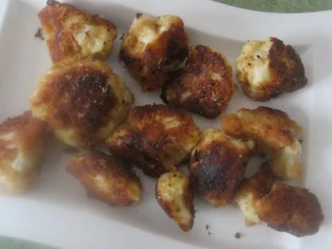 Blumenkohlröschen in köstlicher Panade gebacken - Rezept