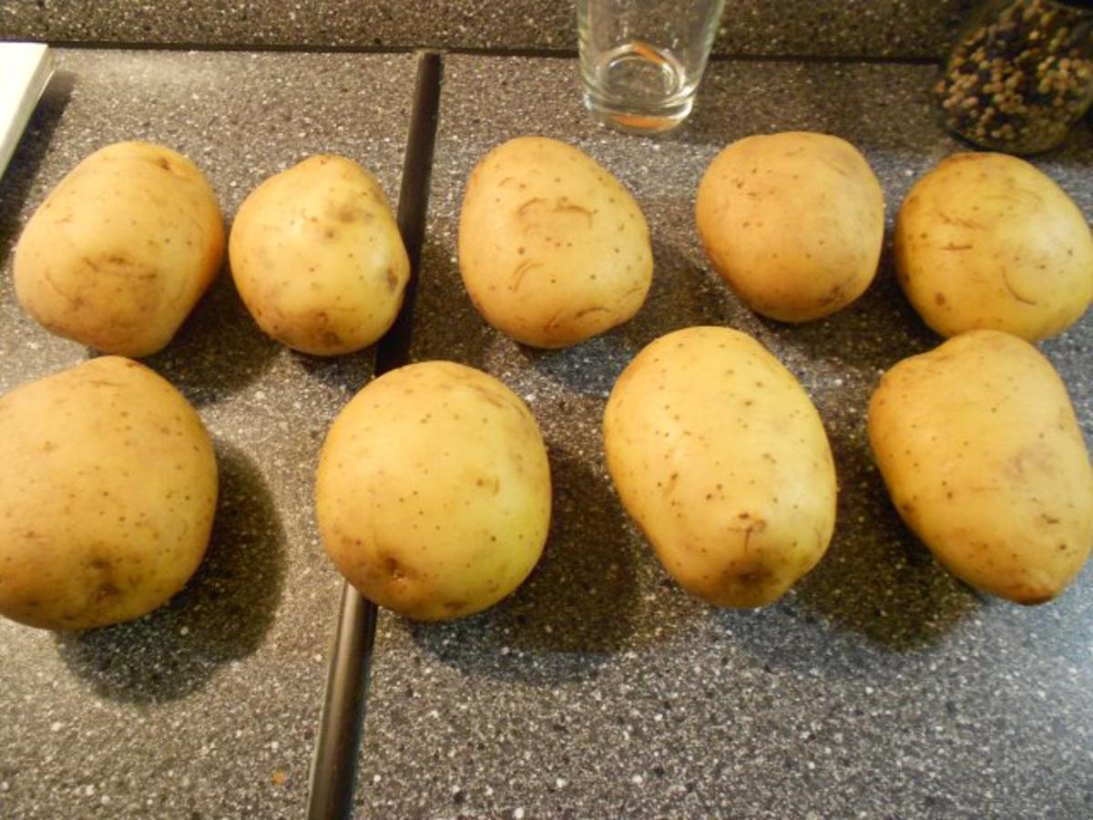 Folienkartoffeln aus dem Backofen, mit Knoblauch und Salz - Rezept - Bild Nr. 4