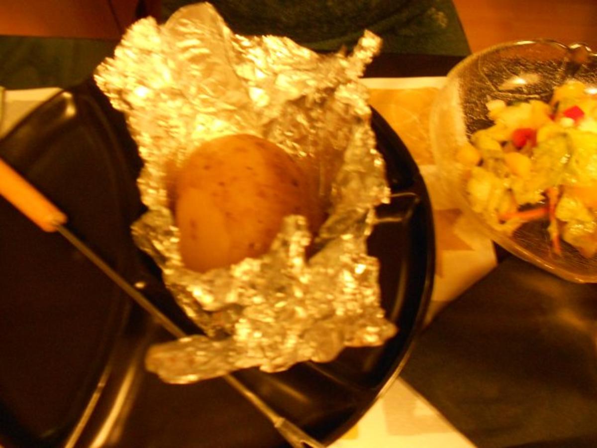 Folienkartoffeln aus dem Backofen, mit Knoblauch und Salz - Rezept - Bild Nr. 13