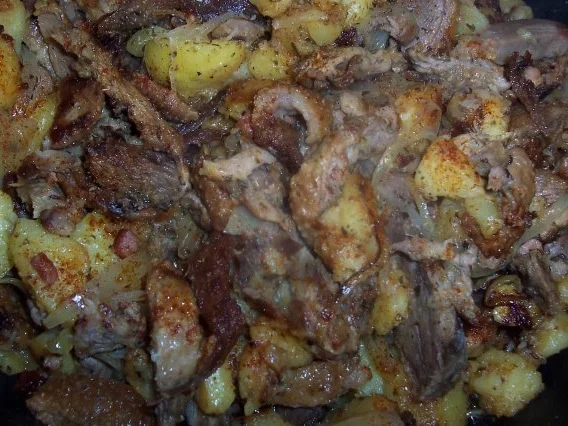 Rezept: Gänsegeröstel Gänsegeröstel - Rezept