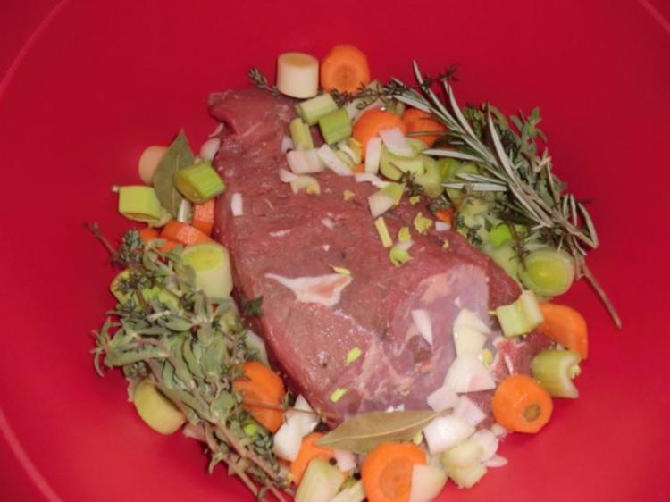 ♥ Burgunderbraten ♥ ...mit einer sehr köstlichen Sauce..! - Rezept mit ...