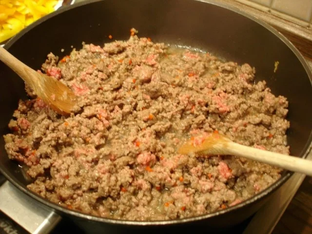 Spaghetti mit Hack-Gemüse-Sauce - Rezept - Bild Nr. 5