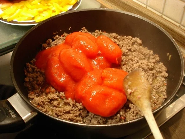 Spaghetti mit Hack-Gemüse-Sauce - Rezept - Bild Nr. 7