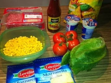 "SALAT" Mexikanischer Schichtsalat - Rezept - Bild Nr. 2