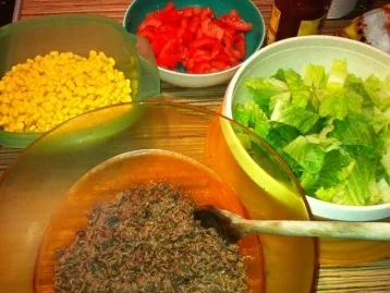 "SALAT" Mexikanischer Schichtsalat - Rezept - Bild Nr. 3