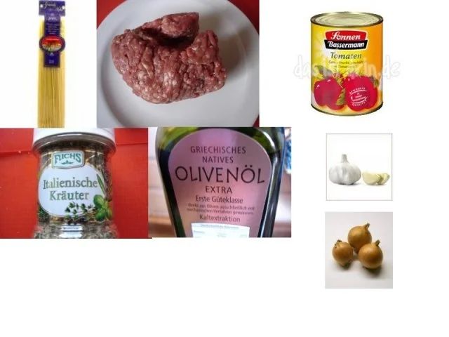 Rezept: Spaghetti mit Hackbällchen Bild Nr. 2 Spaghetti mit Hackbällchen - Rezept - Bild Nr. 2