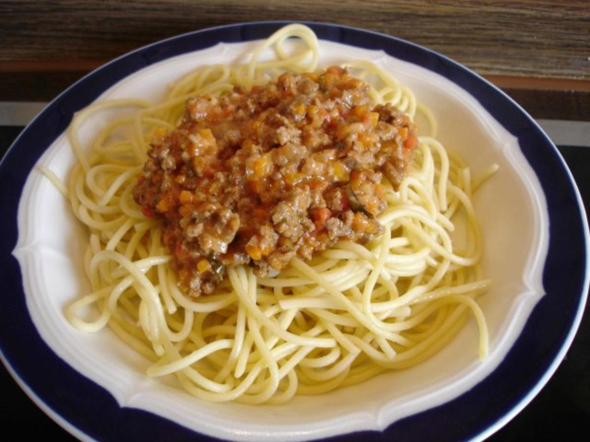 Spaghetti Bolognese à la Papa - Rezept