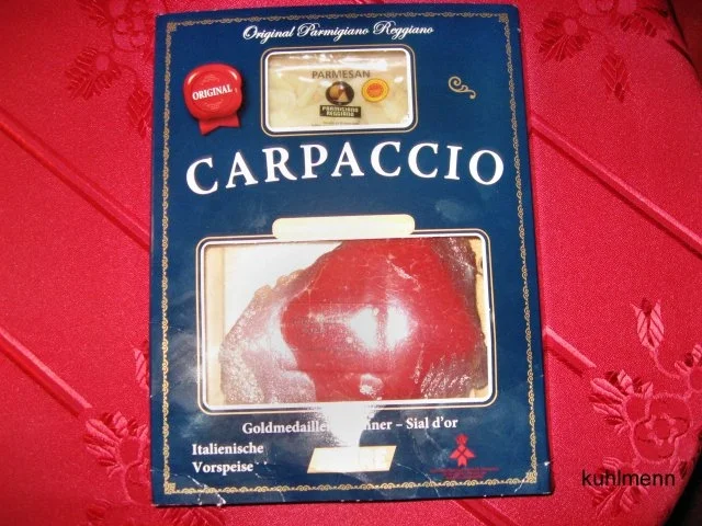 Rezept: Carpaccio mit grünem Spargel Bild Nr. 2 Carpaccio mit grünem Spargel - Rezept - Bild Nr. 2