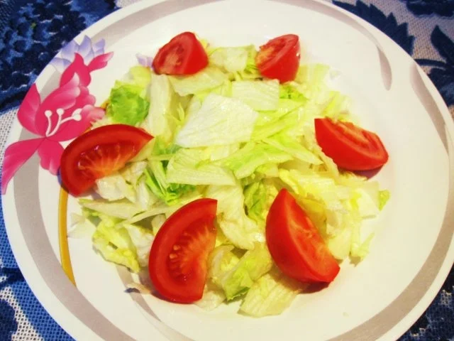 Großer bunter Salat mit Hühnchen ... - Rezept - Bild Nr. 3