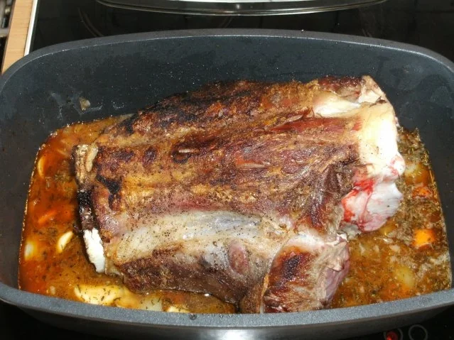 Fleisch: Jungrind - Haxe, geschmort - Rezept - Bild Nr. 4