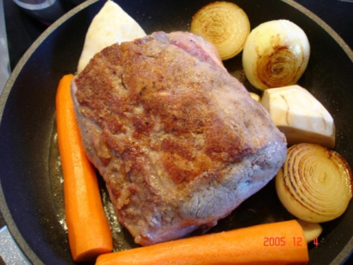 Schweinebraten nach bayerischer Art - einfach - von MausVoh