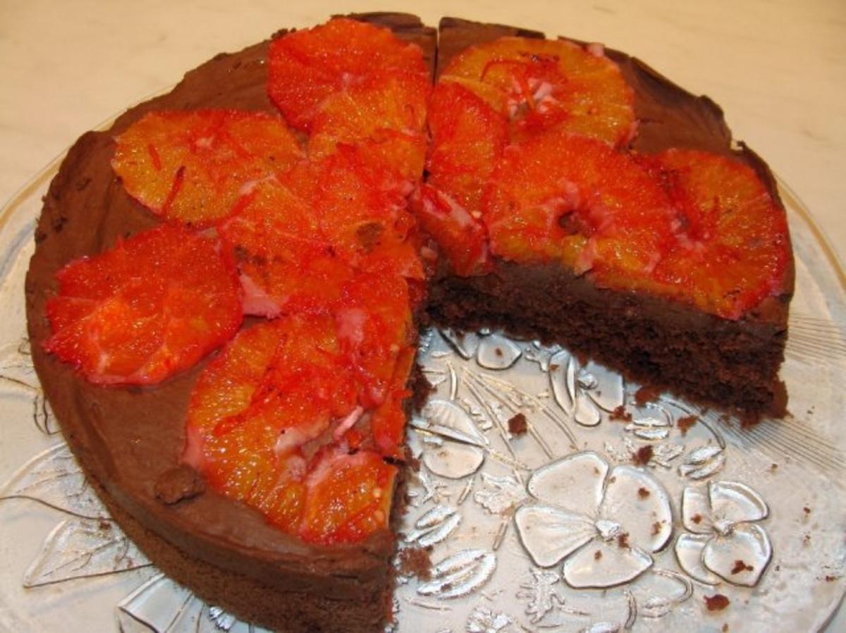 Orangen-Schoko-Torte - Rezept - Bild Nr. 5