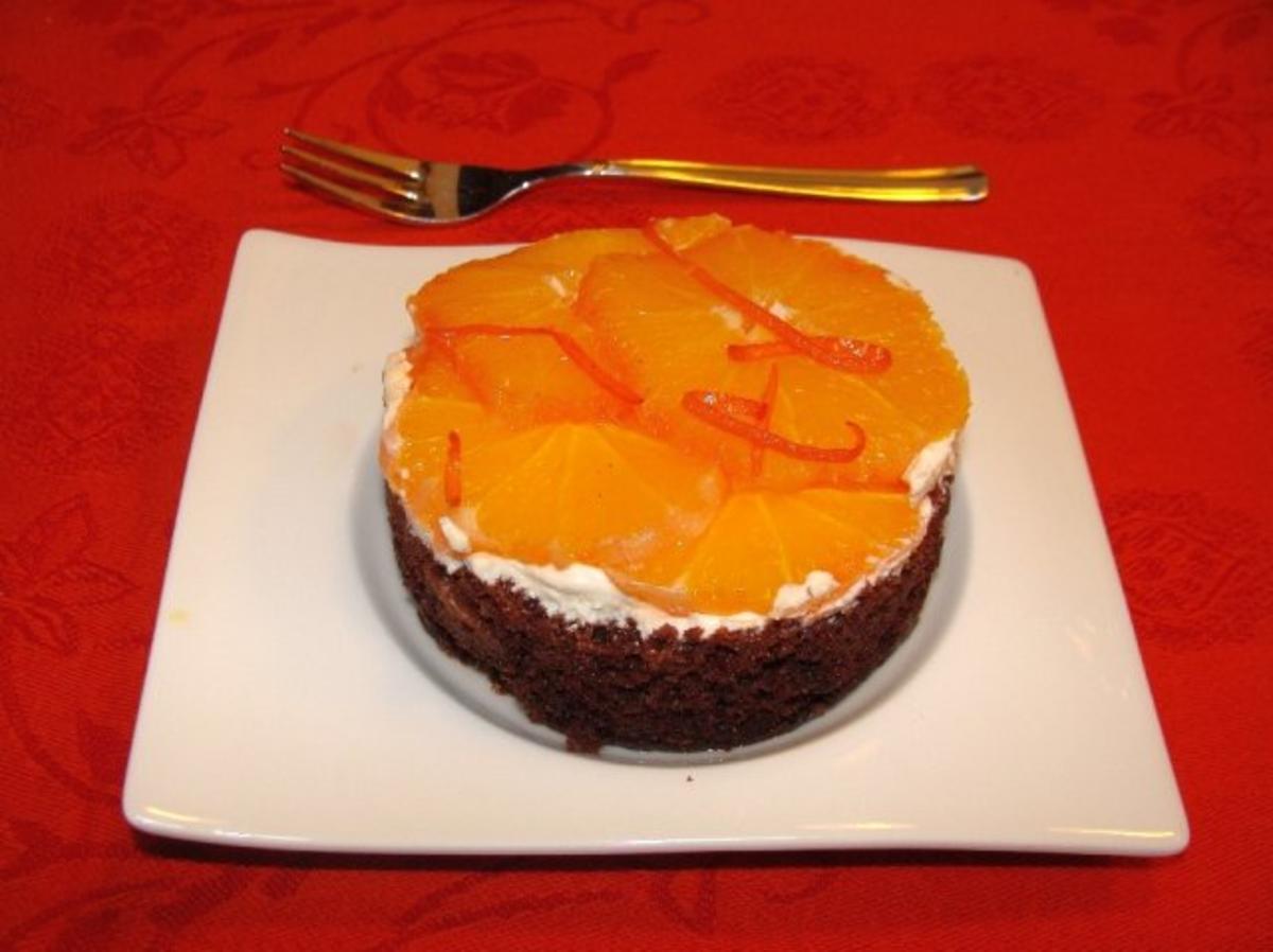 Orangen-Schoko-Torte - Rezept - Bild Nr. 7