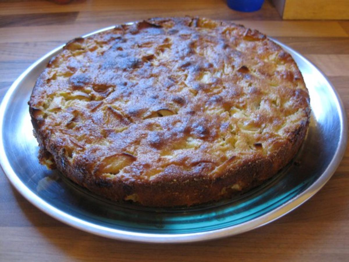 Apfelkuchen Marzipankuchen Dessertkuchen a la Vroni - Rezept - Bild Nr. 7