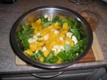 Feldsalat mit Mango und Mozzarella - Rezept