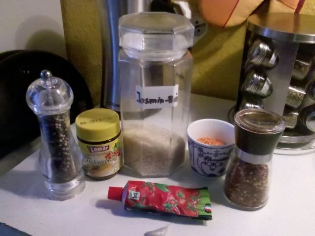 Suppe: Tomatig-sahnige Linsen-Reissuppe im Mediteranen Stil - Rezept - Bild Nr. 2