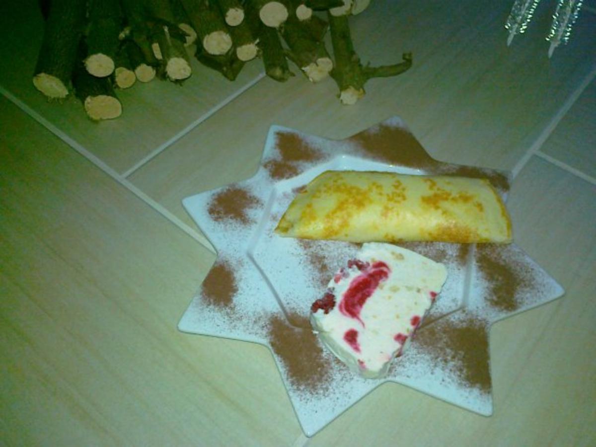 Himbeer Vanille Parfait mit Winterlicher Sahne - einfach - von Thm28sb