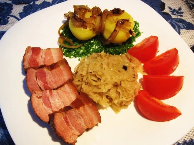 Rezept: Rauchfleisch mit Sauerkraut Bild Nr. 5 Rauchfleisch mit Sauerkraut - Rezept - Bild Nr. 5