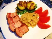 Rauchfleisch mit Sauerkraut - Rezept