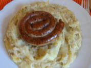 gebackenes sauerkraut - Rezept