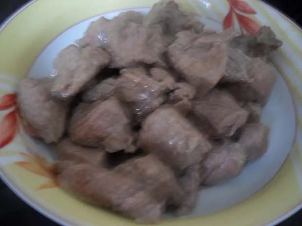 Kalbsragout mit Champignons - für`s Lachfröschle - Rezept - Bild Nr. 3