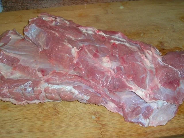 Kalbsrollbraten gef. mit Steinpilzen, Mascarpone + Pinienkernen  an Graupen Risotto - Rezept - Bild Nr. 6