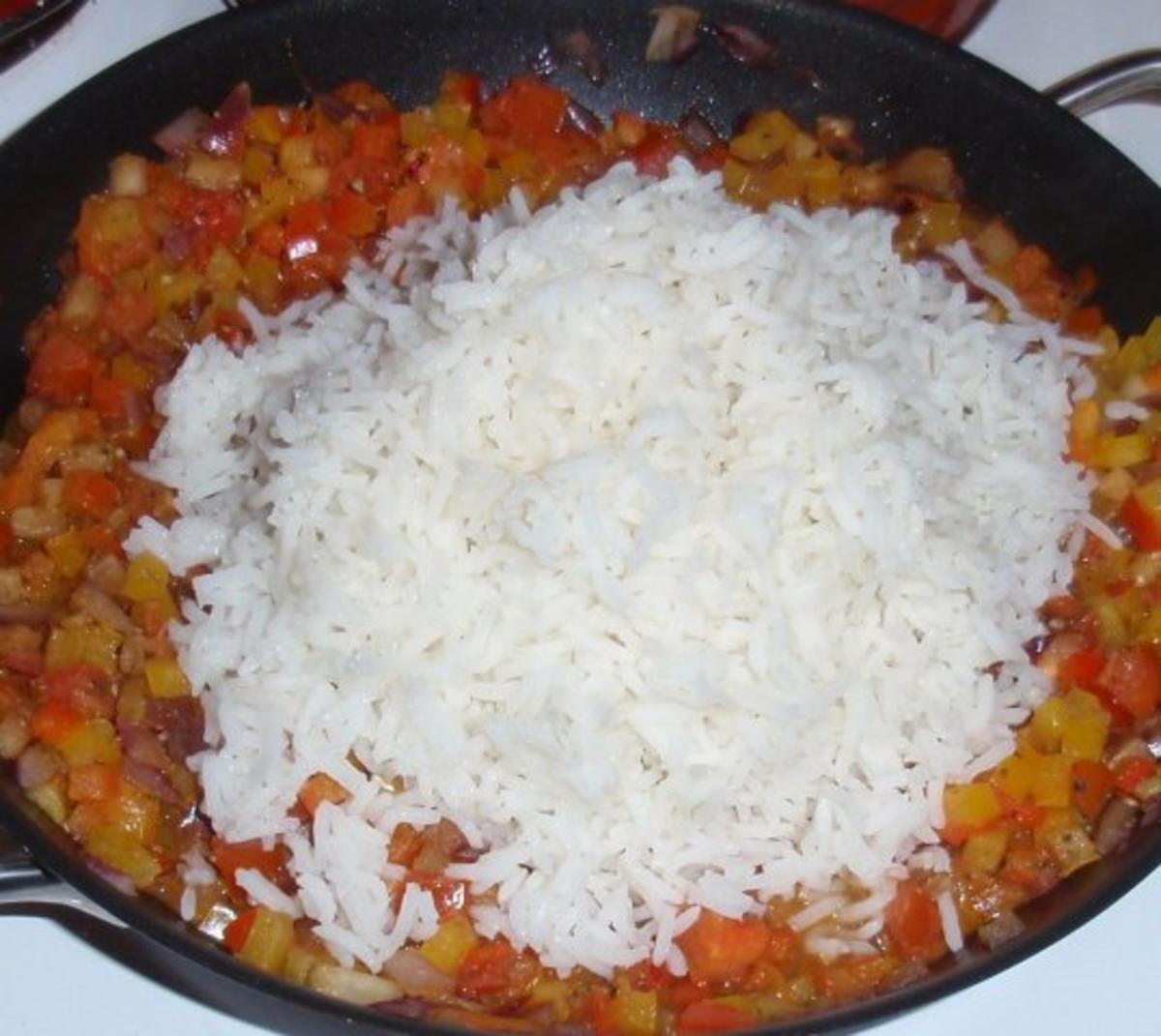 Filet mit buntem Basmati-Reis - Rezept - Bild Nr. 12