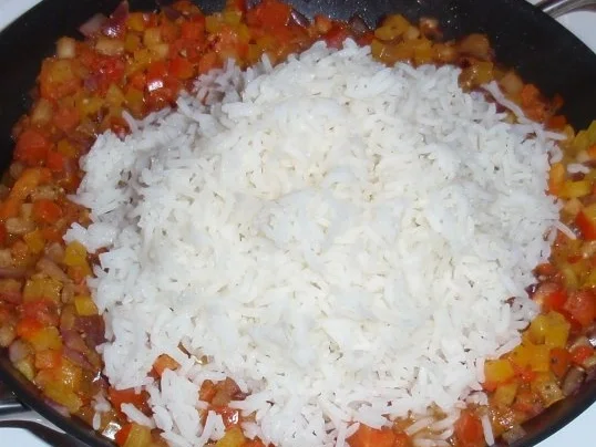 Rezept: Filet mit buntem Basmati-Reis Bild Nr. 12 Filet mit buntem Basmati-Reis - Rezept - Bild Nr. 12