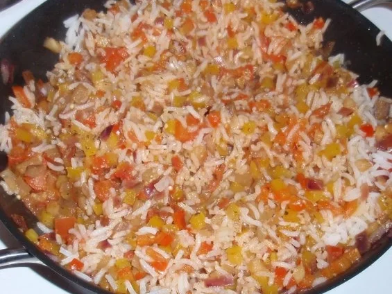 Rezept: Filet mit buntem Basmati-Reis Bild Nr. 13 Filet mit buntem Basmati-Reis - Rezept - Bild Nr. 13