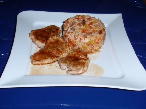 Rezept: Filet mit buntem Basmati-Reis Bild Nr. 14 Filet mit buntem Basmati-Reis - Rezept - Bild Nr. 14