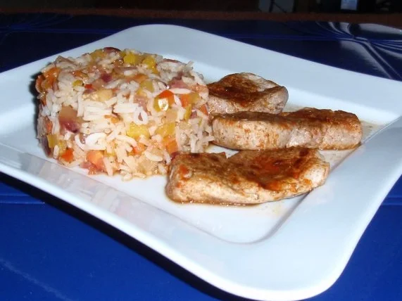 Rezept: Filet mit buntem Basmati-Reis Bild Nr. 16 Filet mit buntem Basmati-Reis - Rezept - Bild Nr. 16