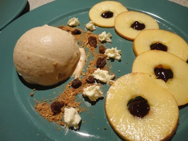 Apfelstrudel Eis - Rezept