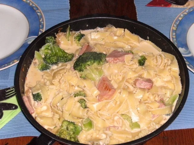 Kasseler-Brokkoli-Pfanne - Rezept - Bild Nr. 5