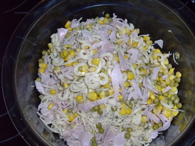 Gabel-Spaghetti-Salat Kunterbunt - Rezept - Bild Nr. 3