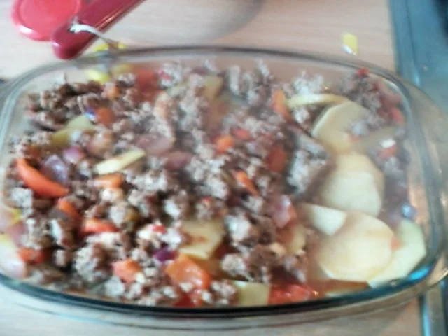 Rezept: Kartoffel-Hackfleisch Gratin Bild Nr. 10 Kartoffel-Hackfleisch Gratin - Rezept - Bild Nr. 10