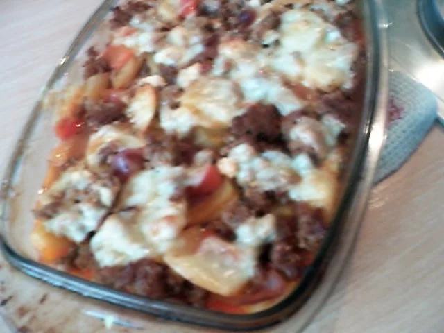 Rezept: Kartoffel-Hackfleisch Gratin Bild Nr. 12 Kartoffel-Hackfleisch Gratin - Rezept - Bild Nr. 12