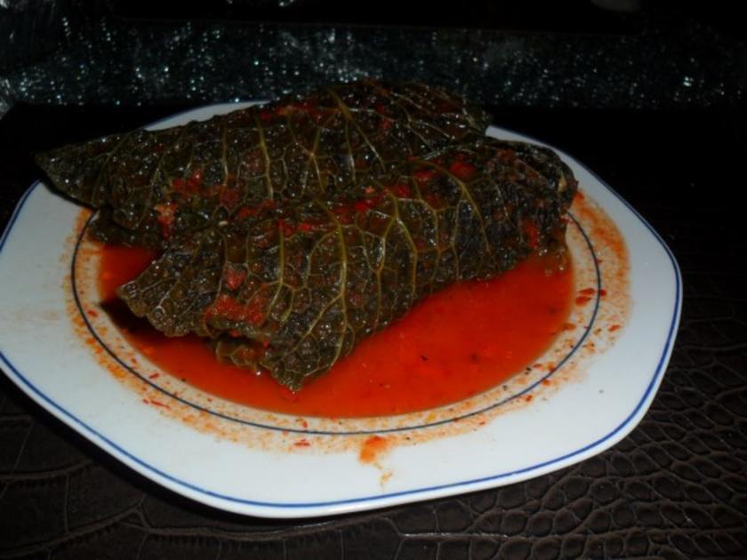 Wirsing rouladen mit fetafüllung - einfach - 569 kcal/100g