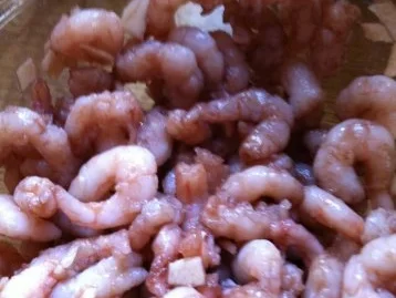 Garnelen-Cocktail.. mit marinierten Garnelen an Salat mit Früchten.... - Rezept - Bild Nr. 6