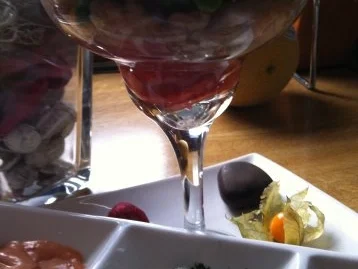 Garnelen-Cocktail.. mit marinierten Garnelen an Salat mit Früchten.... - Rezept - Bild Nr. 13