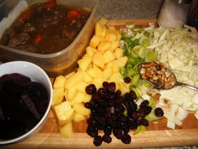 Borschtsch mit Cranberries - Rezept - Bild Nr. 2