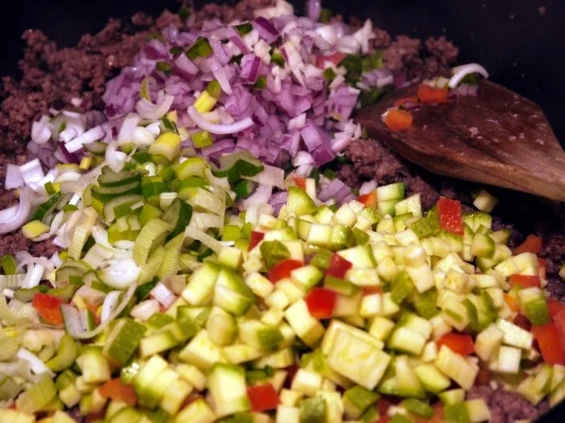 Pikante Lammhackpfanne - Rezept - Bild Nr. 5