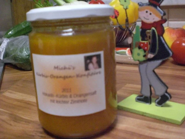 Kürbis-Orangen-Konfitüre - Rezept