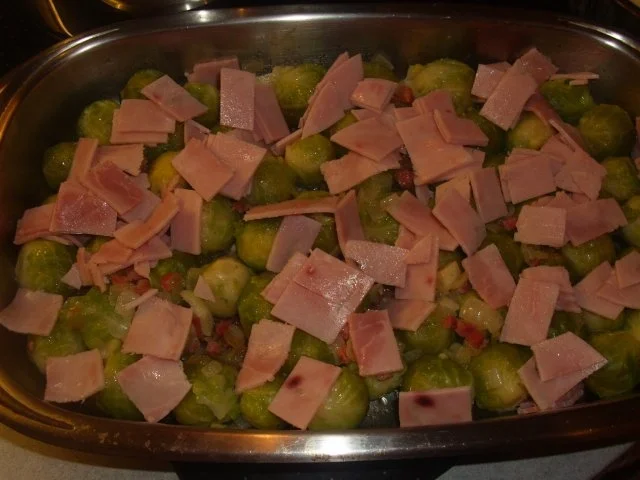 Rosenkohl-Schinken-Auflauf - Rezept - Bild Nr. 3