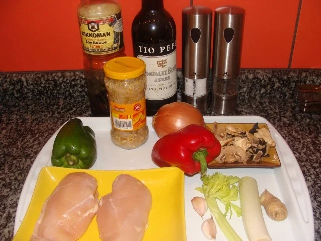 Geflügel : Chinesisches Hähnchenbrustgulasch - Rezept - Bild Nr. 4