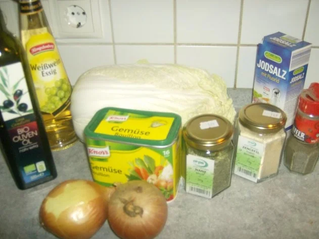 Rezept: Chinakohlsalat Chinakohlsalat - Rezept