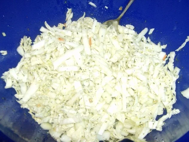 Rezept: Chinakohlsalat Bild Nr. 5 Chinakohlsalat - Rezept - Bild Nr. 5