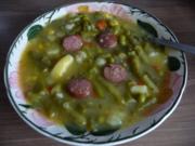 Suppen & Eintopf : Einen schnellen Bohneneintopf - Rezept