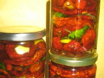 Vorratshaltung - Eingelegte Tomaten - Rezept