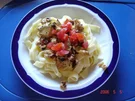 Pasta-Sauce mit Nudeln - Rezept