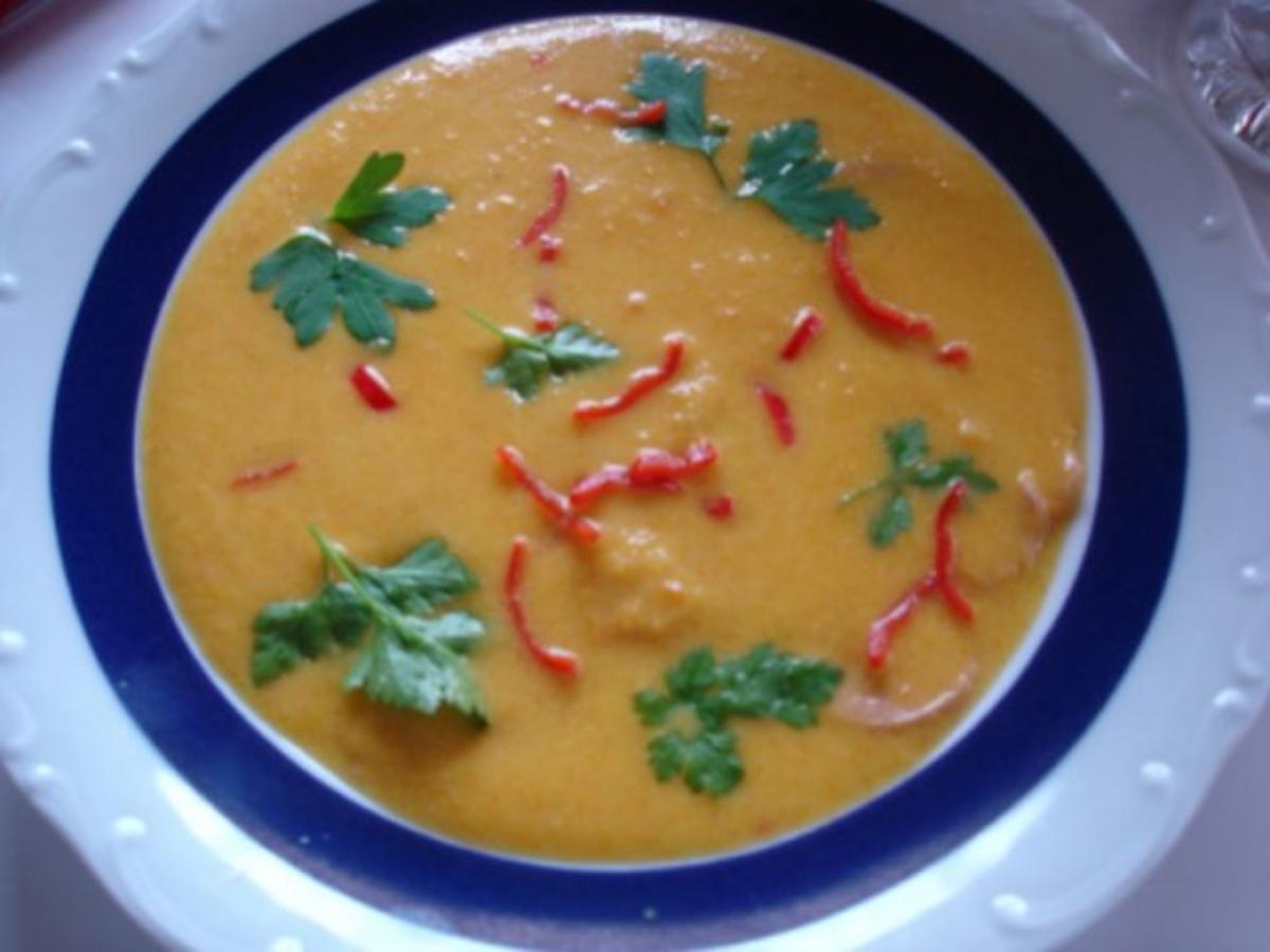 Scharfe Möhrencremesuppe - einfach - von MausVoh